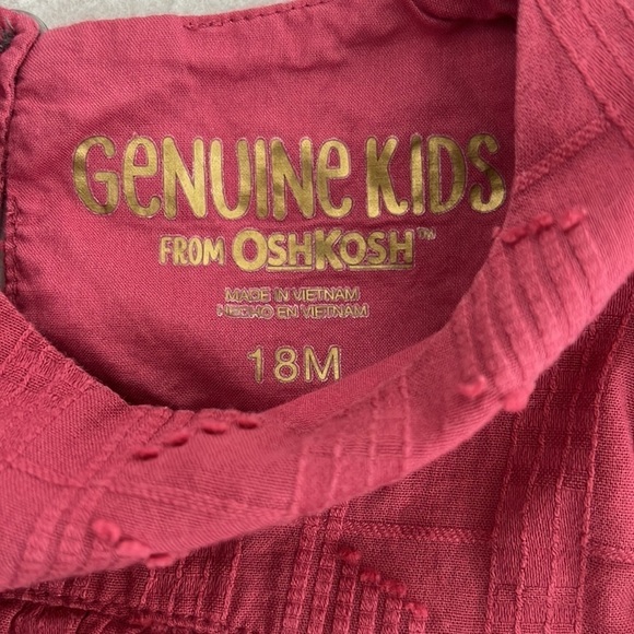 ☀️ OSHKOSH boHo top 18 Months - Picture 4 of 4